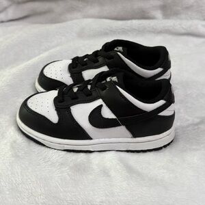 Nike Kids Black and White Sneakers